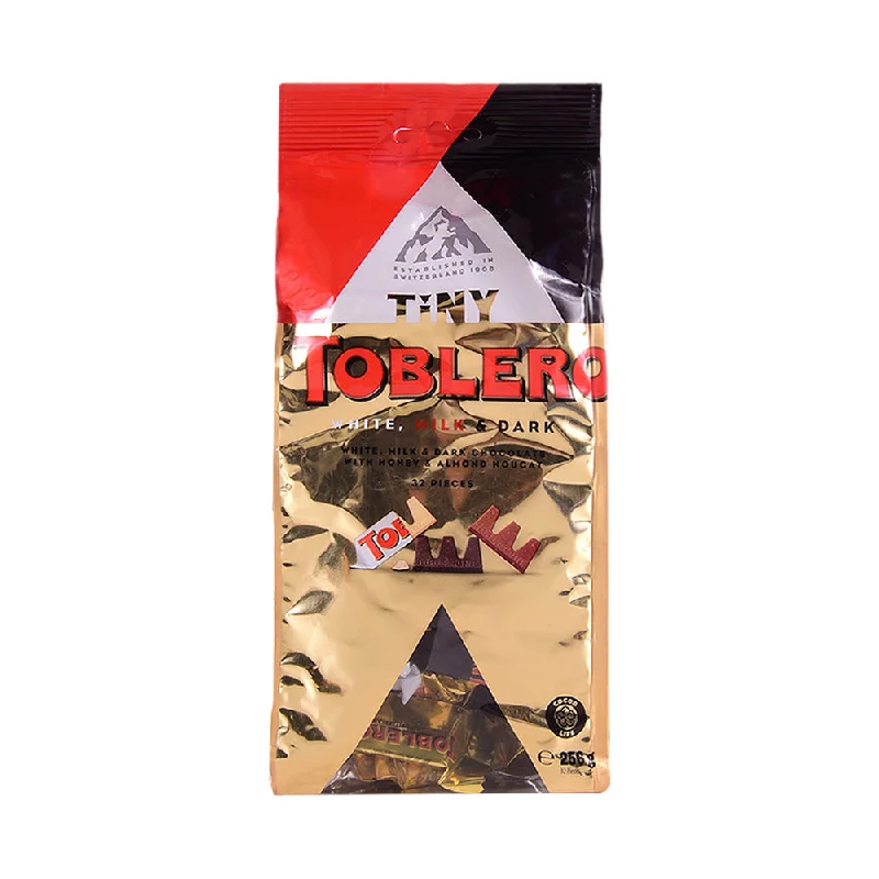 - Degradable pet feces bagTOBLERONE CHOCOLATE TINY WHITE MILK & DARK 256 GM