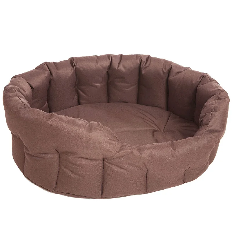 - Remote interactive pet feederBrown Country Heavy Duty Waterproof Oval Drop Front Dog Beds by P&L