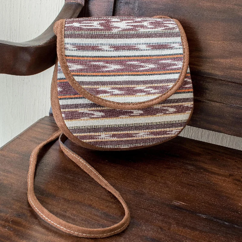 - Air box TSA certified check-inSweet Spring Striped Pattern Hand Woven Cotton Sling Bag - Air box TSA certified check-inSweet Spring Striped Pattern Hand Woven Cotton Sling Bag