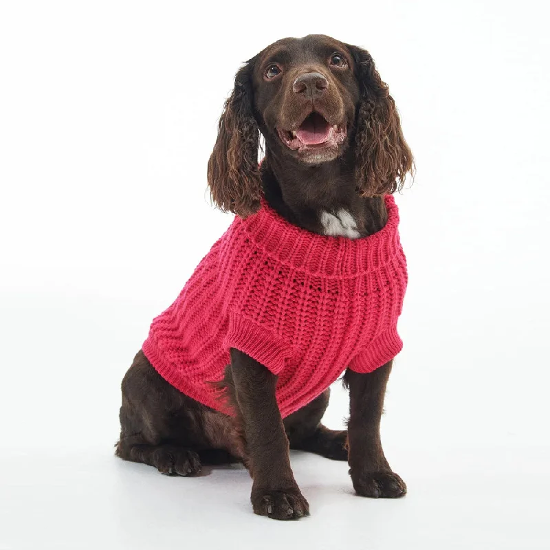 - Parrot climbing and standing wooden frameBarbour Saltburn Dog Jumper Pink Dahlia