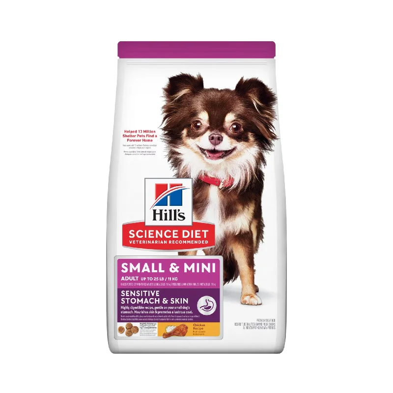 - Crave dog food reviewHill's Science Diet Sensitive Stomach & Skin Small & Mini Adult Dry Dog Food