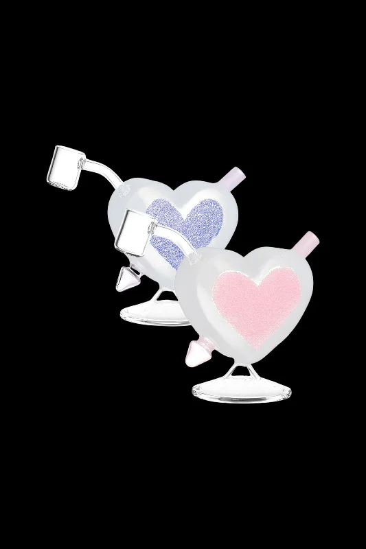 - Deodorizing cat litter tofu litterHeart Sparkles Glass Mini Rig