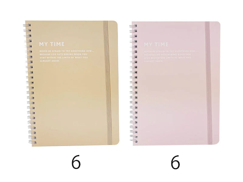 - Teething and chewing toys for puppiesRing notebook -MTC Blooming pink Baked beige A5 40sheets-