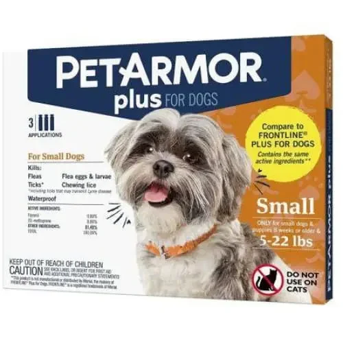 - Custom pet birthday cakePetArmor Plus Flea and Tick Treatment for Small Dogs (5-22 Pounds)