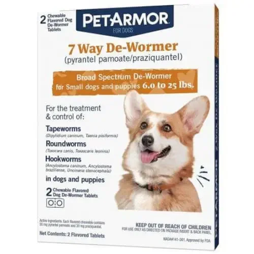 -Anti-slip claw protection raincoat FOR dogsPetArmor 7 Way De-Wormer for Small Dogs and Puppies (6-25 Pounds) -Anti-slip claw protection raincoat FOR dogsPetArmor 7 Way De-Wormer for Small Dogs and Puppies (6-25 Pounds)