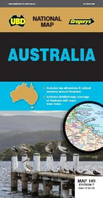 - Organic cotton dog bibsAustralia Map 149 7th ed