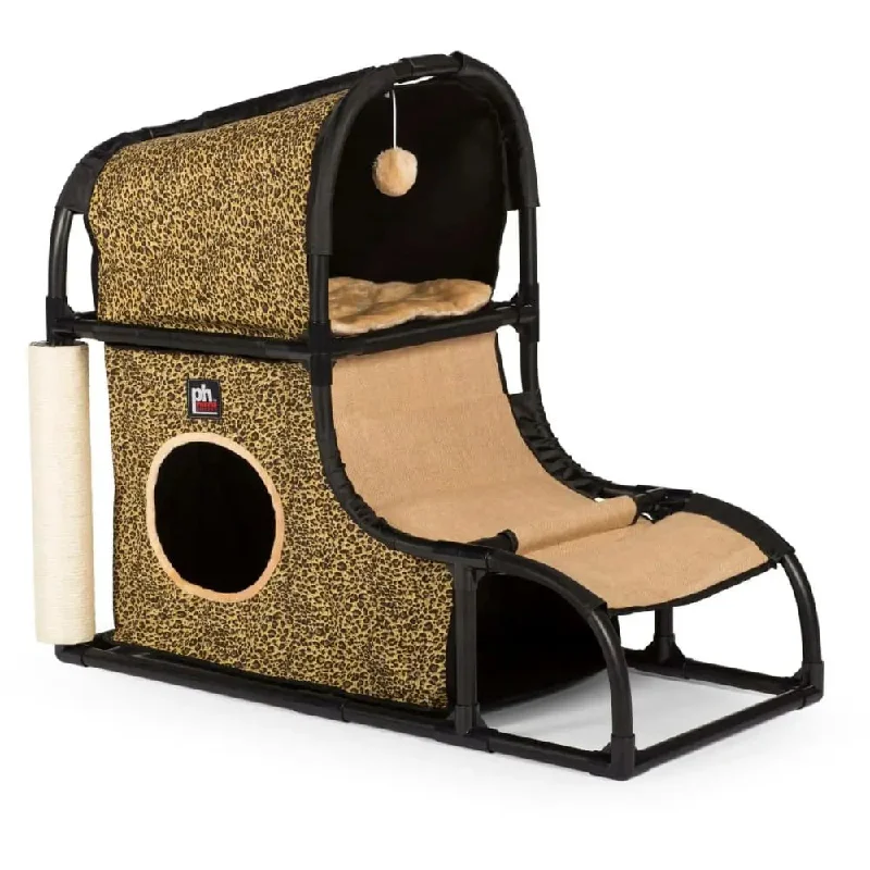 - Car dog seat beltPrevue Pet Products Catville Loft - Leopard Print