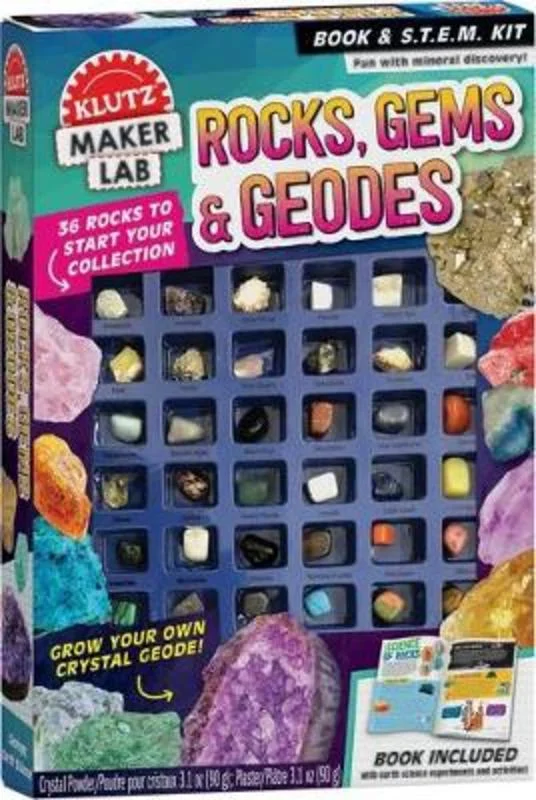 Pet ProductsRocks, Gems & Geodes (Klutz Maker Lab)