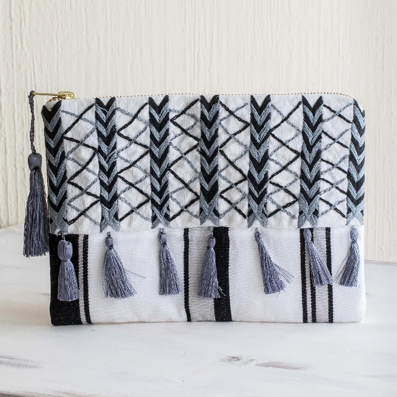 - Pet diabetes prescription foodMonochrome Zigzags Black & Grey Embroidered White Cotton Cosmetic Bag - Pet diabetes prescription foodMonochrome Zigzags Black & Grey Embroidered White Cotton Cosmetic Bag