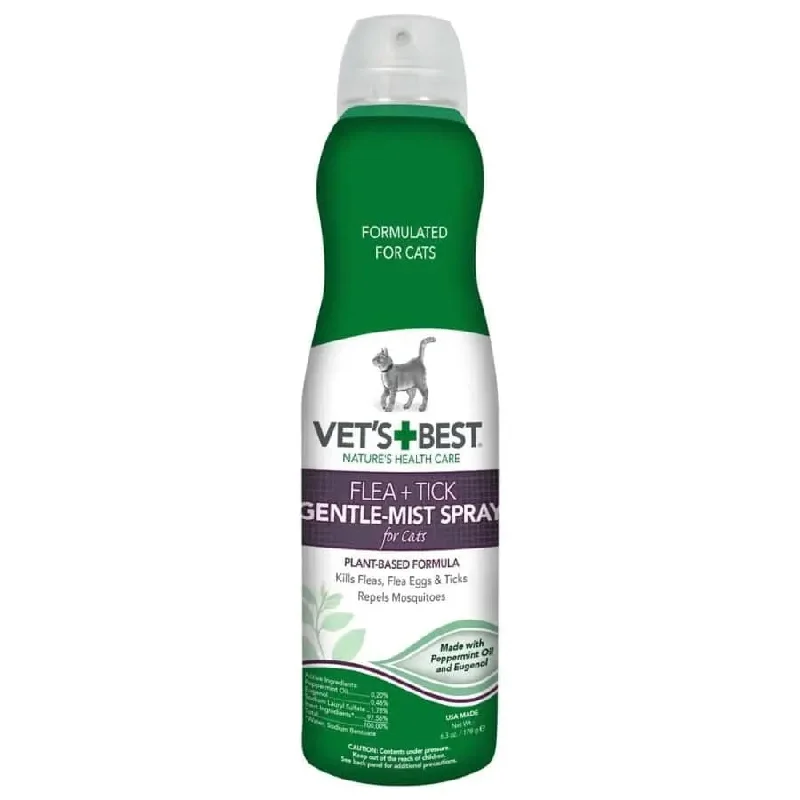 - Pet electric nail grinder silent modelVet's Best Flea and Tick Cat Gentle Mist Spray 6.3 oz