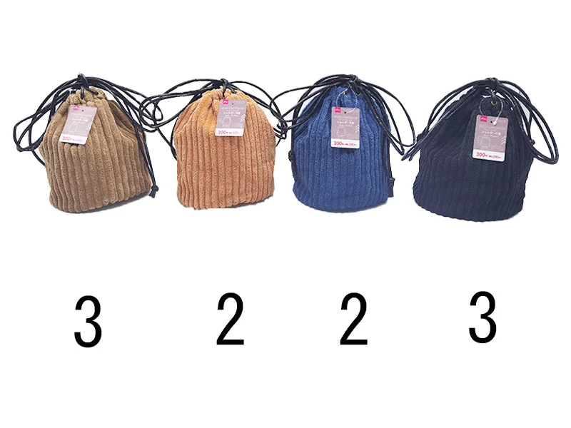 - ​​Christmas pet Christmas clothingThick Corduroy Shoulder Drawstring Bag