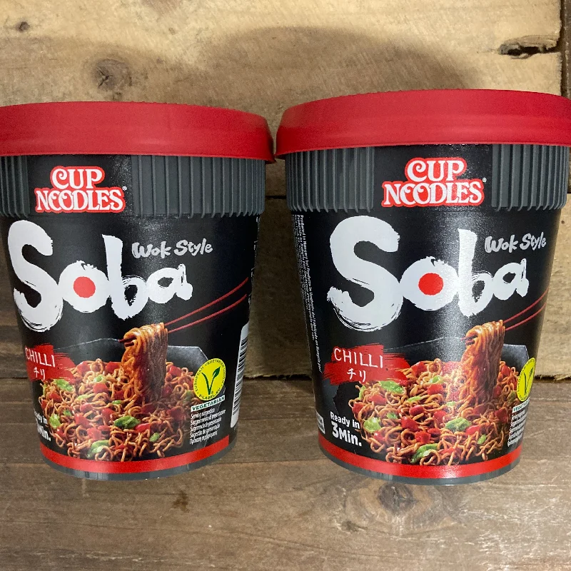 - Remote interactive pet feeder2x Nissin Soba Chilli Instant Noodles Pots (2x92g)