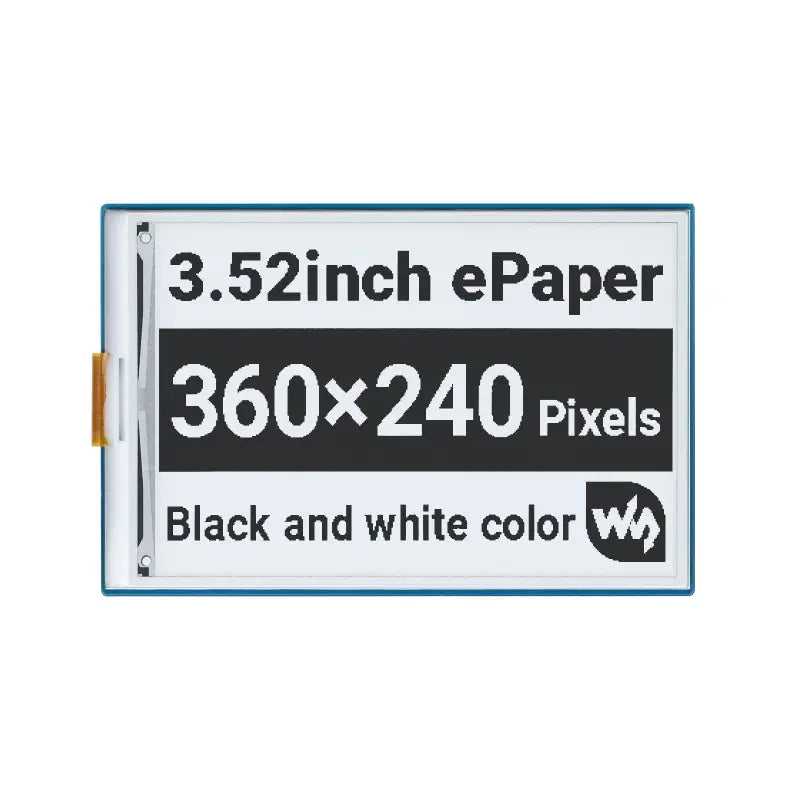 - Cat stress soothing sprayWaveshare 3.52inch e-Paper HAT, 360x240, SPI Interface