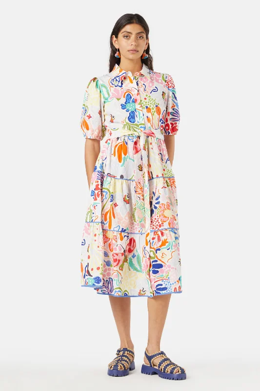 - Pregnant cat delivery room warming boxSecret Garden Tiered Dress