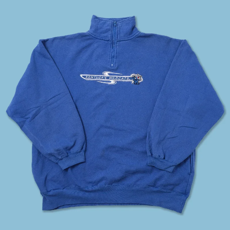 - ​​Christmas pet Christmas clothingVintage Wildcats Q-Zip Sweater XLarge