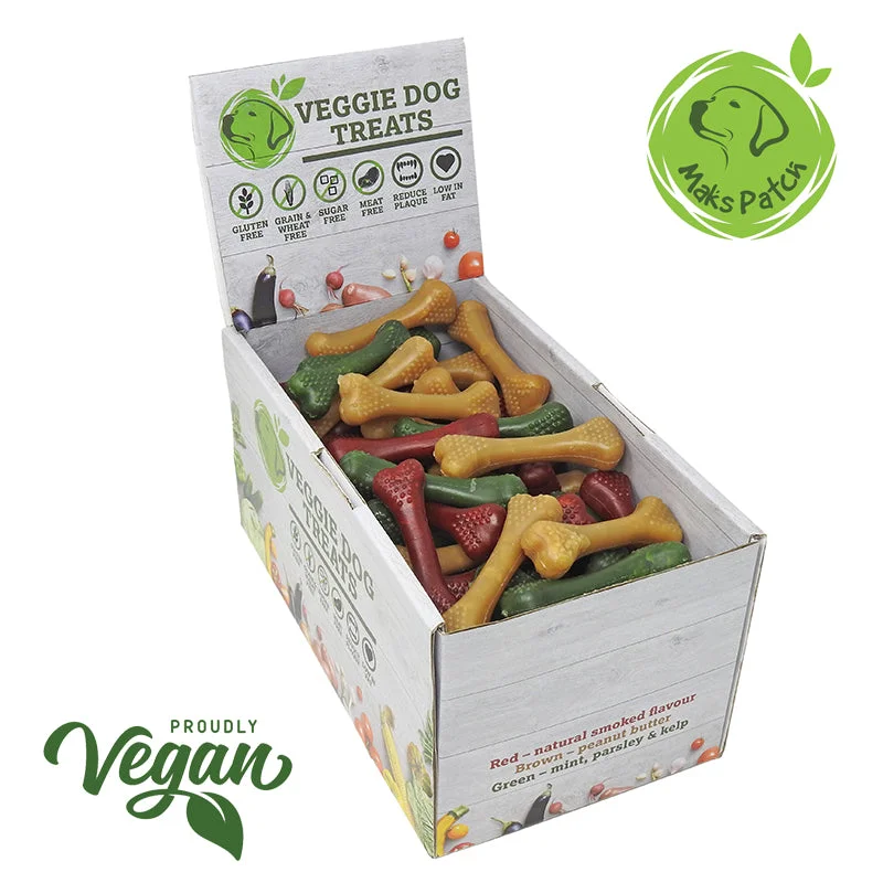 ---Vegan Dog Treats - Maks Patch 'Nubby Bones'
