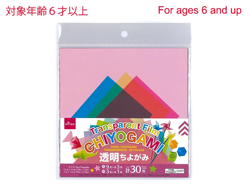 - Summer pet ice matTransparent film Chiyogami 30 sheet