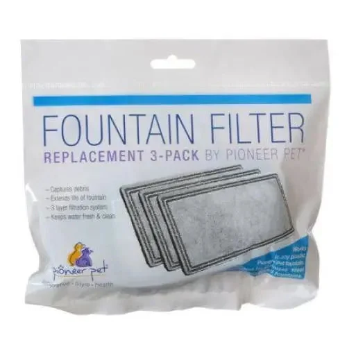 - Pet water dispenser UV sterilization versionPioneer Replacement Filters for Plastic Raindrop and Fung Shui Fountains