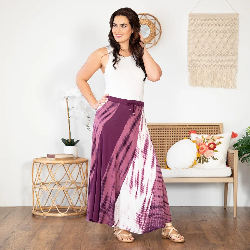 - ​​Christmas pet Christmas clothingTwisted Maxi Tie-Dye Skirt