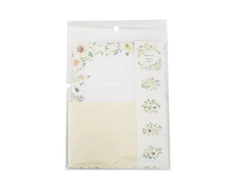 - Dog heart rate monitoring collarLetter set (botanical  white  8 sheets of letter paper  4 envelopes  4 pieces of stickers)