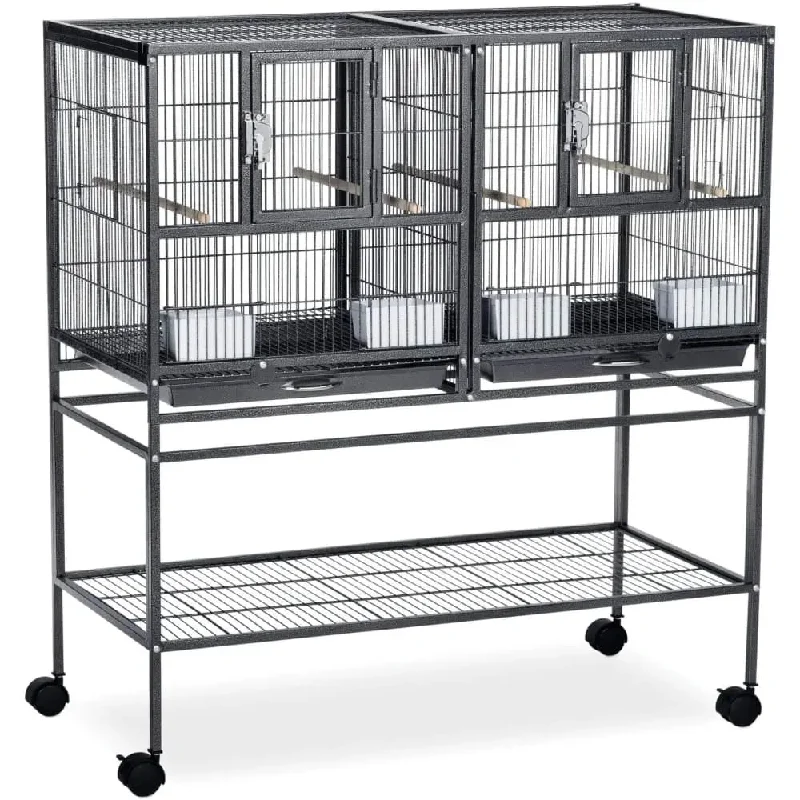 - Custom pet birthday cakeHampton Deluxe Divided Breeder Bird Cage