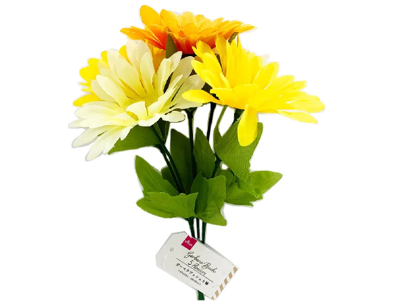 - Dog anti-slip matGerbera Bush - 5 flowers - Yellow -