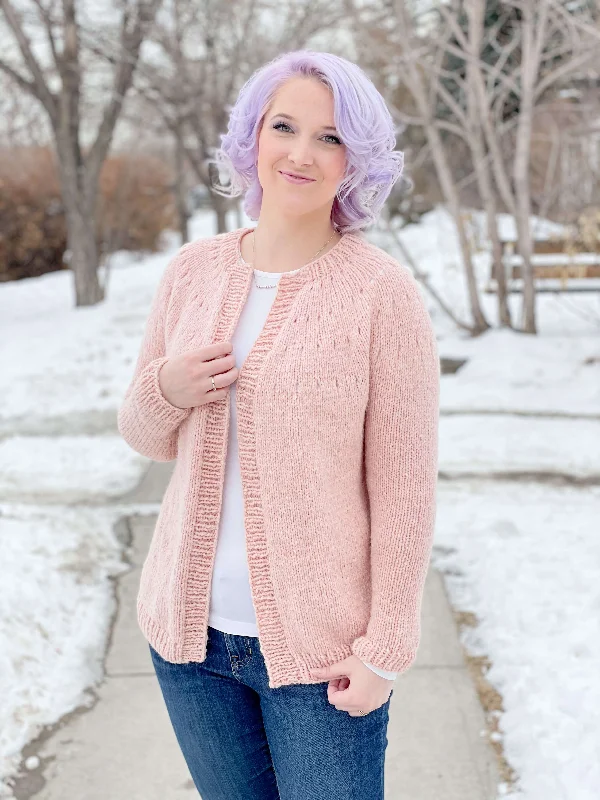 - Parrot climbing and standing wooden frameKnit Kit - Easy Eyelet Yoke Cardigan