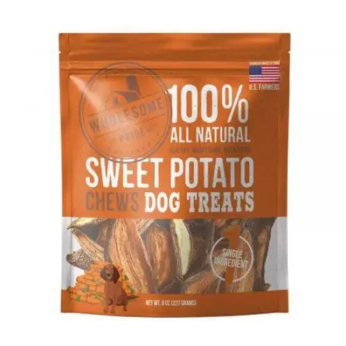 - Smart cat litter box with automatic cleaningWholesome Pride Sweet Potato Chews Dog Treats