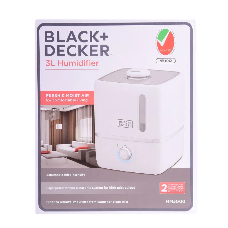 - Automatic temperature adjustment cat bedBLACK DECKER HUMIDIFIER HM3000 BASIC