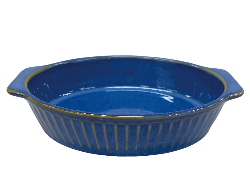 - Winter dog thick down jacketStripe Emboss Oval Bakeware Navy