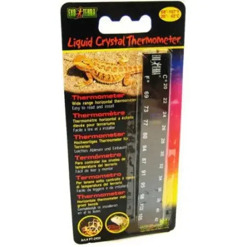 - Dog heart rate monitoring collarExo-Terra Liquid Crystal Wide Range Thermometer