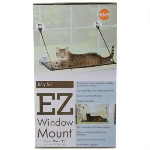 - Teething and chewing toys for puppiesK&H Kitty Sill - EZ Window Mount