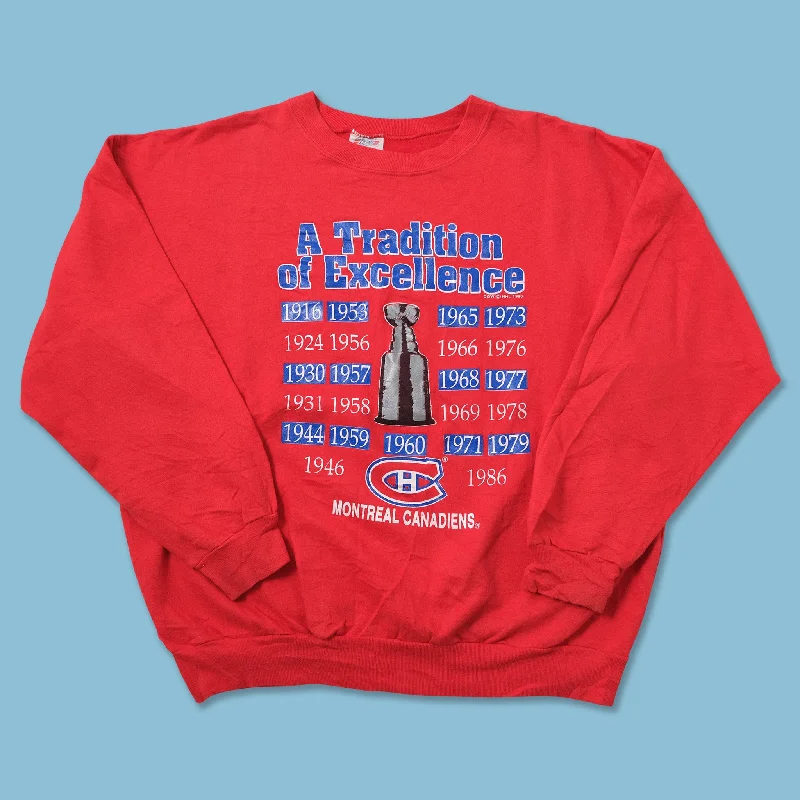 - Organic cotton dog bibsVintage 1990 Montreal Canadiens Sweater Large