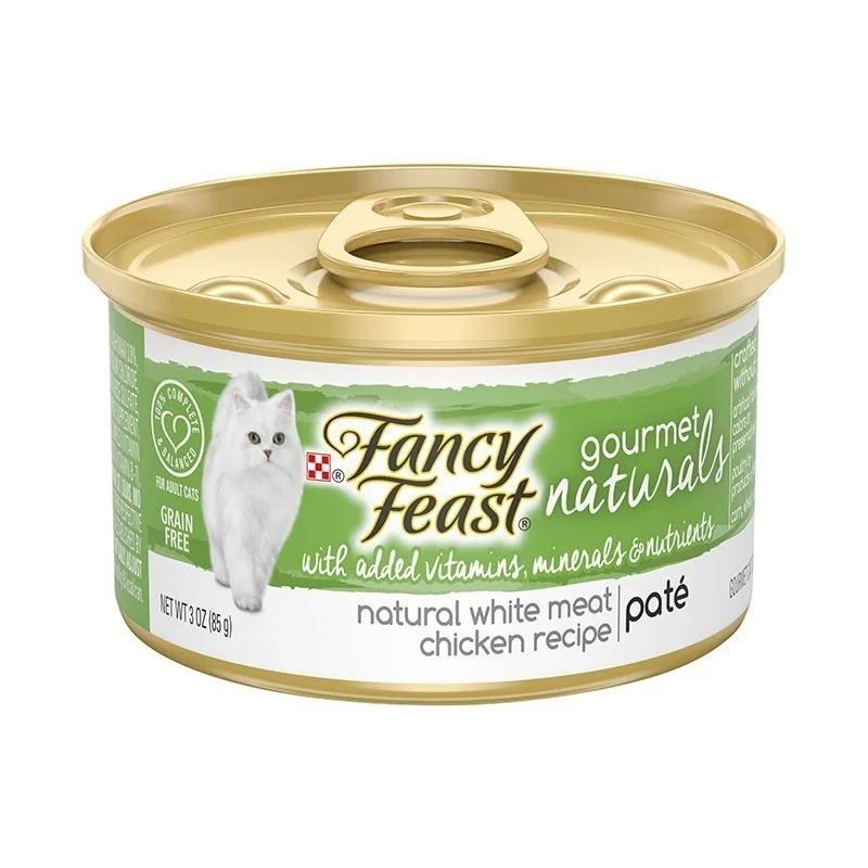 - Recommended online stores for cat food Fancy Feast Gourmet Naturals White Meat Chicken Recipe Pate Canned Cat Food - Recommended online stores for cat food Fancy Feast Gourmet Naturals White Meat Chicken Recipe Pate Canned Cat Food
