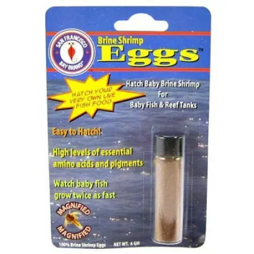 - Pet stroller can be taken on the planeSF Bay Brands Brine Shrimp Eggs