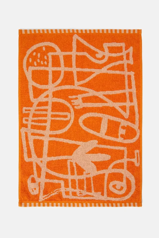 - Winter dog thick down jacketSpeechless Orange Handtowel