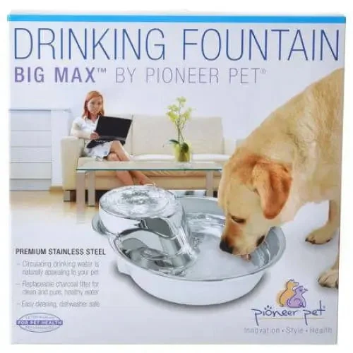 - Pet fence foldable indoorPioneer Big Max Stainless Steel Drinking Fountain