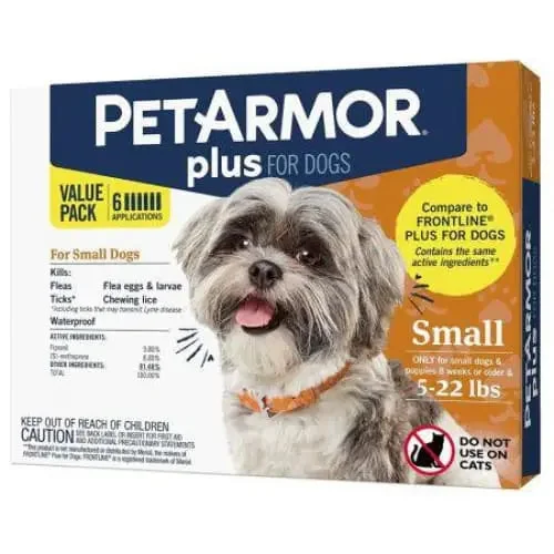 -Splash-proof food bowl AND Anti-choking slow food bowlPetArmor Plus Flea and Tick Topical Treatment for Small Dogs 4-22 lbs -Splash-proof food bowl AND Anti-choking slow food bowlPetArmor Plus Flea and Tick Topical Treatment for Small Dogs 4-22 lbs