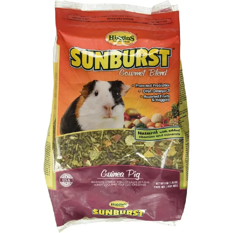 - Pet vitamin complex nutrition tabletsHiggins Sunburst Gourmet Food Mix for Guinea Pigs - Pet vitamin complex nutrition tabletsHiggins Sunburst Gourmet Food Mix for Guinea Pigs