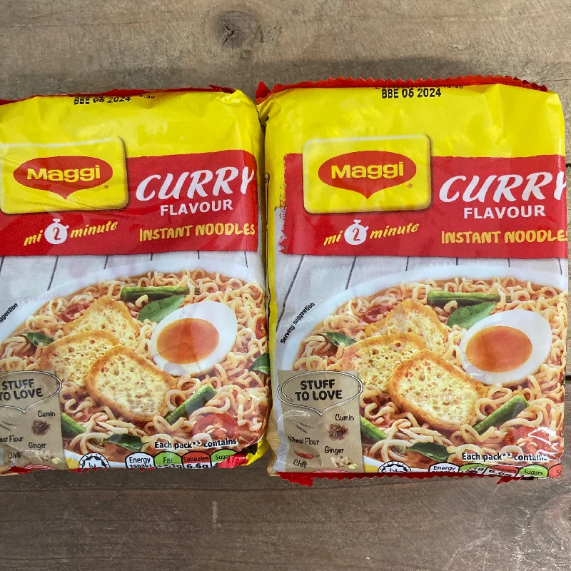 - Elderly dog ​​joint care mattress6x Maggi 2 Minute Curry Flavour Instant Noodles Bags (6x79g)