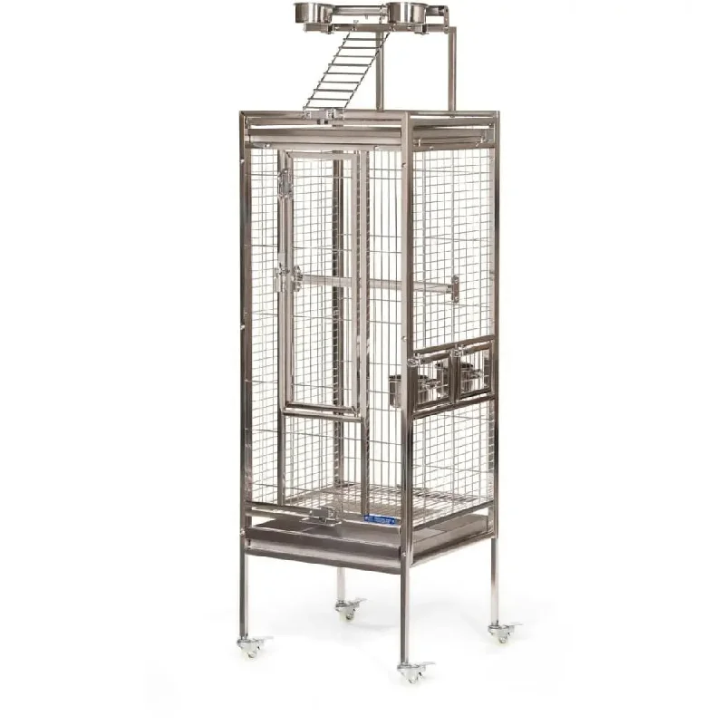 - Smart cat litter box with automatic cleaningPrevue Pet Products Small Stainless Steel Bird Cage - Smart cat litter box with automatic cleaningPrevue Pet Products Small Stainless Steel Bird Cage