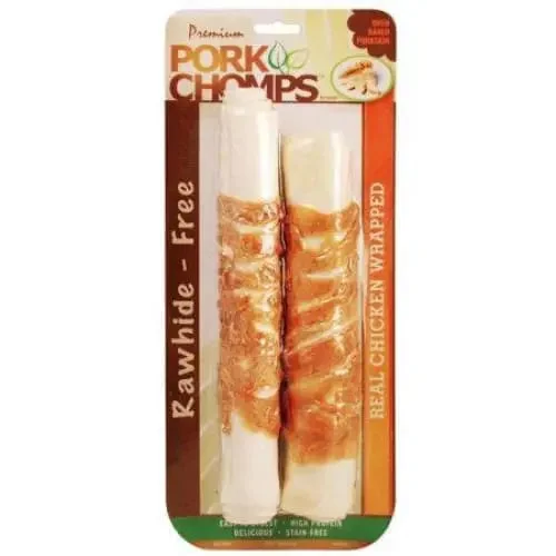 - Car dog seat beltPork Chomps Real Chicken Wrapped Rolls