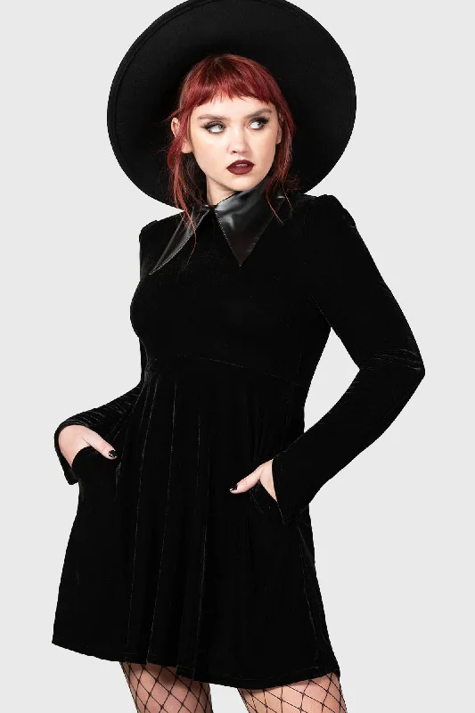 - ​​Christmas pet Christmas clothingCathedral II Skater Dress [B]