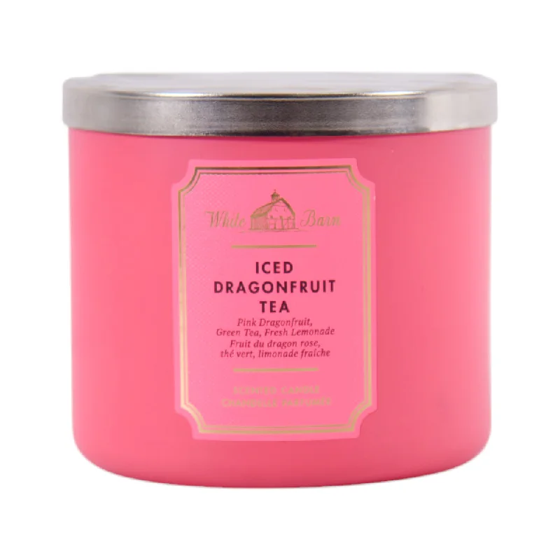 - Air box TSA certified check-inBBW BODY CANDLE 3 WICK ISED DRAGON FRUIT TEA 411 G