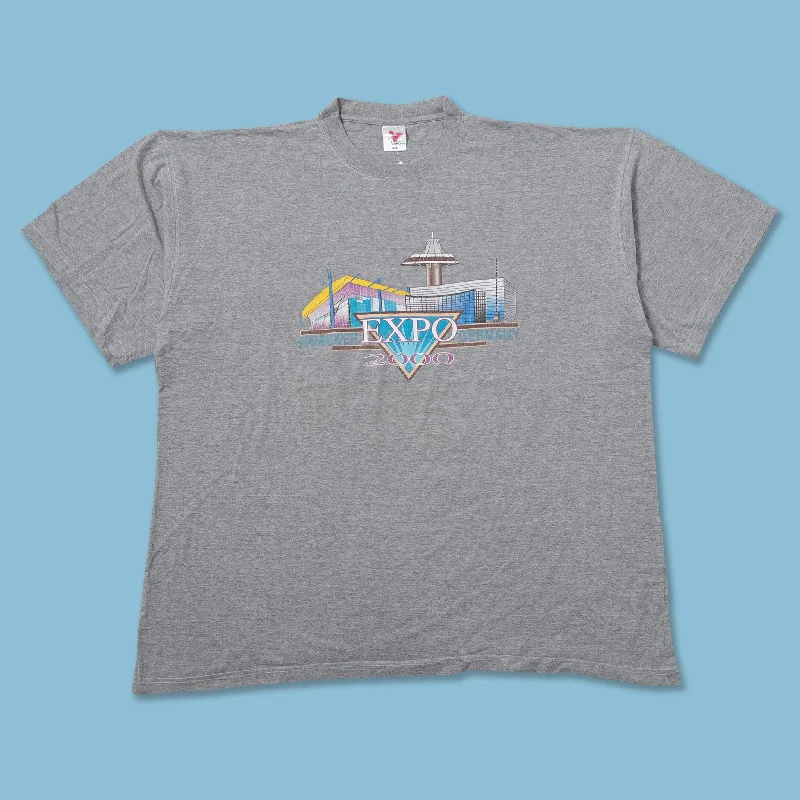 - Car dog seat beltVintage 2000 Expo Hannover T-Shirt XXLarge