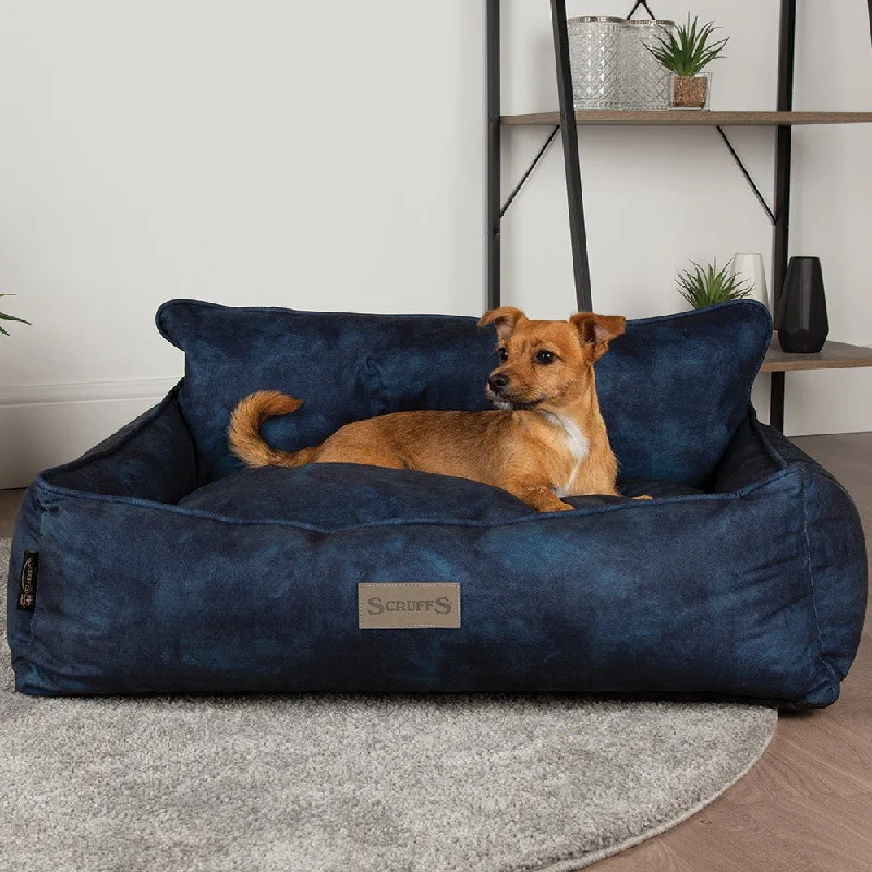 - Foldable and portable cat bagKensington Box Bed - Navy