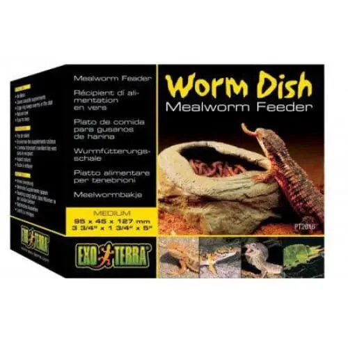 - Cat anti-jump window safety netExo-Terra Worm Dish