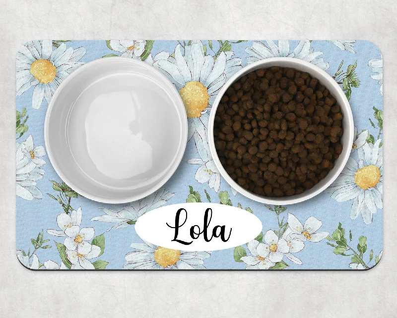 - Smart cat litter box with automatic cleaningPersonalised Daisy Neoprene Pet Bowl Placemat