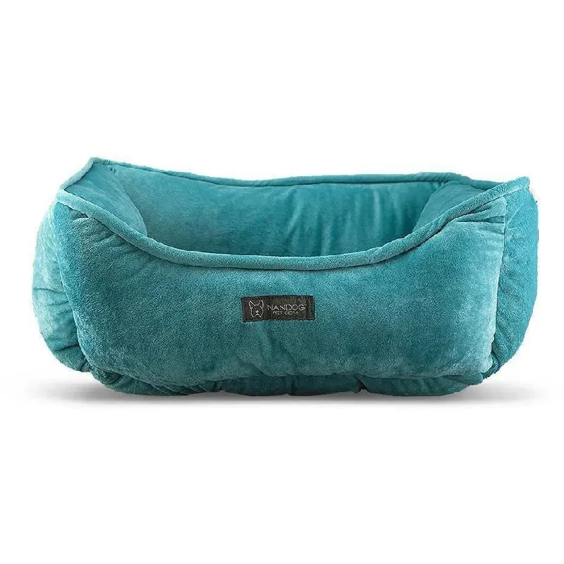 ---Nandog Micro Plush Reversible Dog Aqua