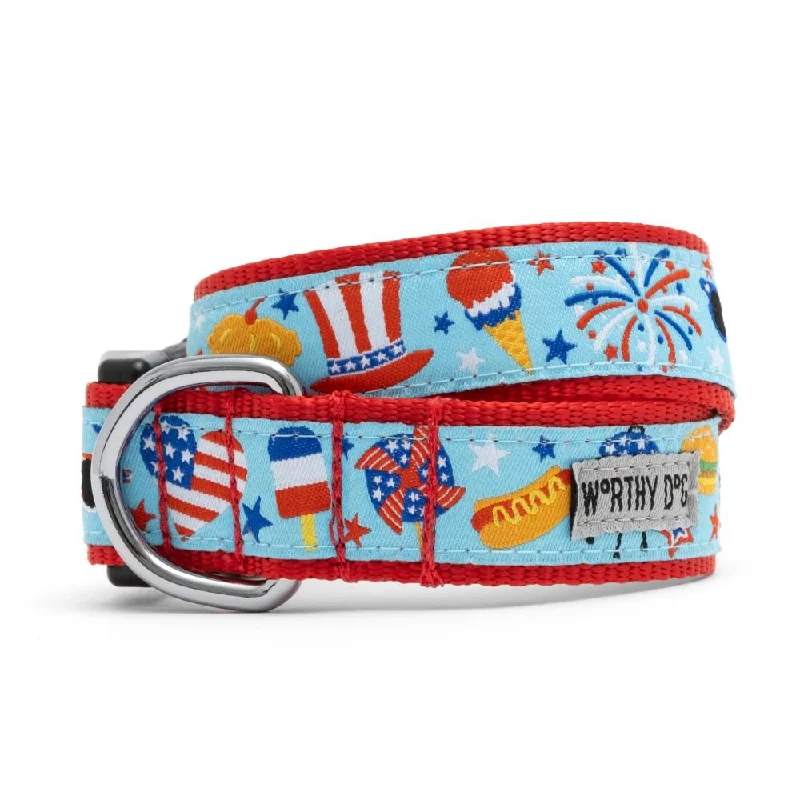 Pet summer light clothesIndependence Day Collar & Lead Collection